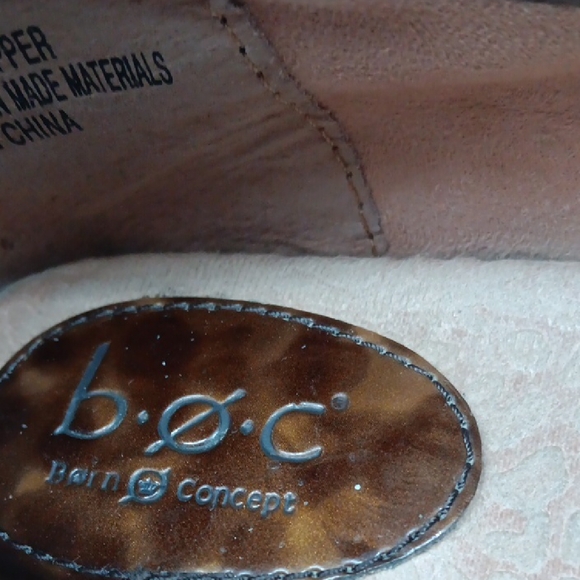 b.o.c. Tortoiseshell Pattern Mules - Picture 8 of 8